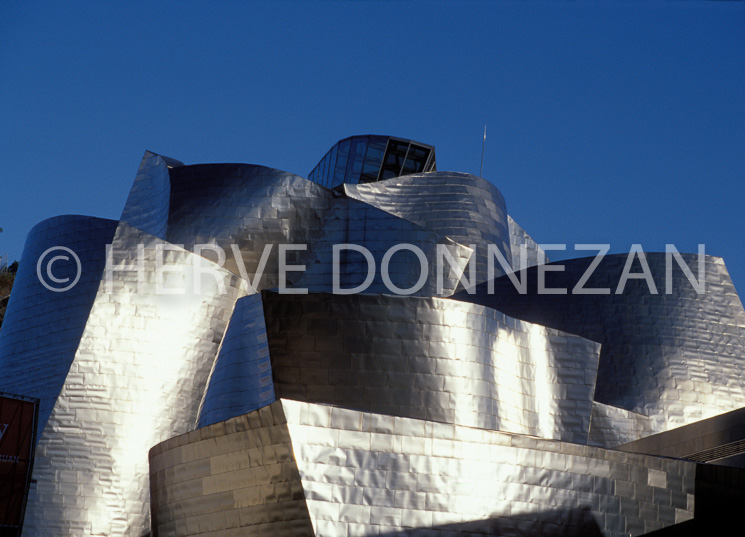 ESPAGNE--0019666 GUGGENHEIM MUSEUM BILBAO FRANCK O'GHERY